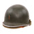 Original U.S. WWII Early McCord Fixed Bale 2nd Lieutenant’s M1 Helmet with Rare 2nd Pattern Hawley Paper Liner