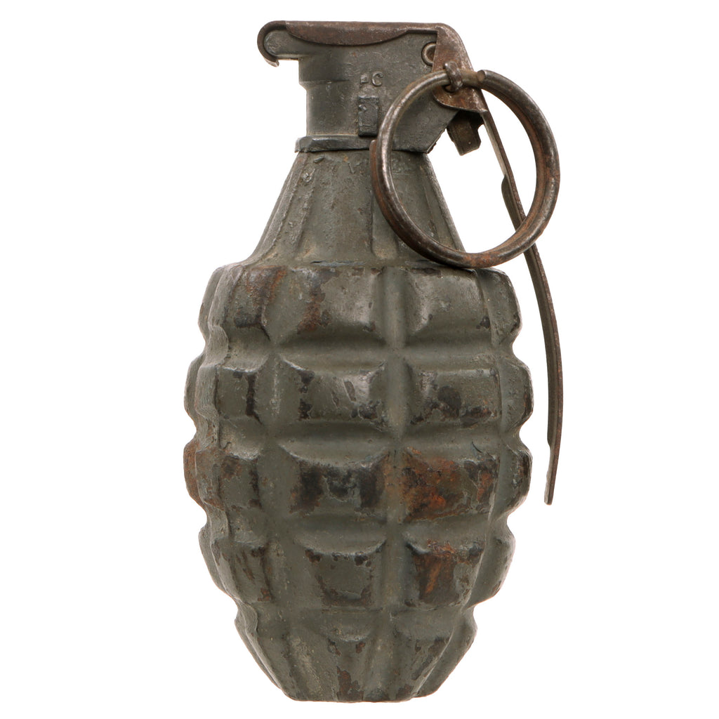 Original U.S. Pre-WWII Inert MkII Pineapple Fragmentation Grenade with ...