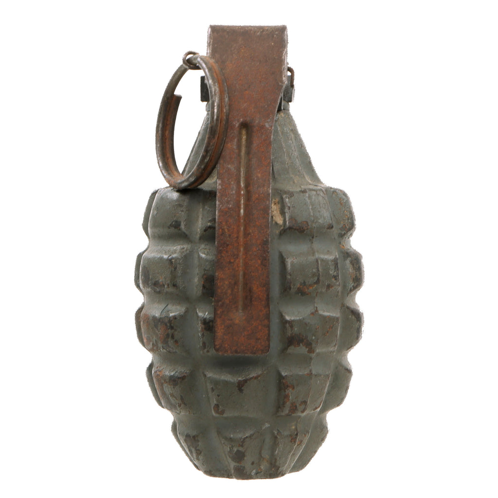 Original U.S. Pre-WWII Inert MkII Pineapple Fragmentation Grenade with ...