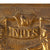 Original WWII U.S. 101st Airborne Battle of the Bulge Brass NUTS Plaque - Bastogne 1944