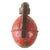 Original French WWI Red Painted Practice Model 1914 OF1 Egg Hand Grenade circa 1915 - 1917 - Inert