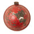 Original French WWI Red Painted Practice Model 1914 OF1 Egg Hand Grenade circa 1915 - 1917 - Inert