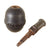 Original German WWI Model 1917 n/A Inert Egg Hand Fragmentation Grenade - Eierhandgranate