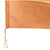 Original U.S. Spanish-American War Captured Uncut Section of Eight Knapsack Flags Used as Patriotic Banner with Tie Strings - 52 x 72”