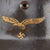 Original German WWII Luftwaffe Double Decal M35 Steel Helmet with 1939 Dated 57cm Liner and Chinstrap, Stamped EF64