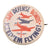 Original U.S. WWII Homefront “Buy Defense Bonds” “Keep ‘Em Flying” Pin Button - Two Variations - Deadstock