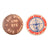 Original U.S. WWII Home Front Anti-Japanese Propaganda Pinback Button Lot – 5 Pieces