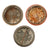 Original U.S. WWII Home Front Anti-Japanese Propaganda Pinback Button Lot – 5 Pieces
