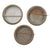 Original U.S. WWII Home Front Anti-Japanese Propaganda Pinback Button Collection with War Bond & Patriotic Slogans - Lot of 5