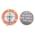 Original U.S. WWII Home Front Anti-Japanese Propaganda Pinback Button Collection – Remember Pearl Harbor & Rising Sun Slogans – Lot of 5