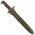 Original U.S. WWII / Korean War Era M1 Garand Bayonet by Utica Cutlery with M7 Scabbard - U.C. Marked