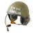 Original U.S. Vietnam War “Xin Loi Charlie” Painted CVC T56-6 Combat Vehicle Crewman “Tanker” Helmet with Transceiver by Sierra Engineering Company - Dated 1967