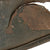 Original German WWII Heavily Impact Damaged Luftwaffe M35 Double Decal Steel Helmet Shell, Stamped Q66