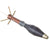 Original U.S. Cold War Era INERT 66mm High-Explosive Anti-Tank Rocket for the M72 Series Light Anti-Armor Weapon “LAW” with Original Cardboard Cover for Tail Fins - Excellent