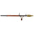 Original Soviet Cold War Inert RPG-2 Rocket Propelled Grenade Launcher Serial X2352 by Kovrov Mechanical Plant with Replica Rocket