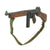 Original U.S. WWII Thompson M1A1 Inert Display Submachine Gun with Short Magazine and M1 Garand Sling, Built With Original WW2 Parts