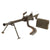 Original U.S. WWII Type Browning 1919A6 Inert Display Machine Gun with Bipod, Shoulder Stock, Carry Handle, and Dummy Ammo in Can