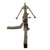 Original U.S. WWII Type Browning 1919A6 Inert Display Machine Gun with Bipod, Shoulder Stock, Carry Handle, and Dummy Ammo in Can
