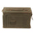 Original U.S. WWII Type Browning 1919A6 Inert Display Machine Gun with Bipod, Shoulder Stock, Carry Handle, and Dummy Ammo in Can