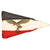 Original German WWII Luftwaffe General Officer Vehicle Pennant Face with Gold Bullion Eagle