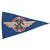 Original German Pre-WWII DLV Deutscher Luftsportverband Double-Sided Screen-Printed Vehicle Pennant – 1933–1937 – [10 ¼” x 6”]