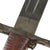 Original U.S. WWI Occupation Era M1905 Springfield 16 inch Rifle Bayonet Marked S.A. with WWII M3 USN Mk I Scabbard - Dated 1919 Original Items