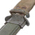Original U.S. WWII M4 Bayonet by Utica Cutlery for the M1 Carbine with Factory Variant Wooden Handle & M8 Scabbard by B.M. Co