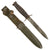Original U.S. WWII Blade Marked M3 Fighting Knife by PAL Cutlery Co. with M8 Scabbard