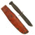 Original U.S. WWII Navy USN Mark 1 Fighting Knife by CAMILLUS with Leather Sheath