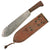 Original U.S. WWII USMC Bolo Knife by Chatillon, N.Y. with BOYT 1944 Scabbard & Leg Tie Down