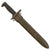 Original U.S. WWII M1 Garand 10 inch Bayonet by American Fork & Hoe with M7 Scabbard - Named Original Items