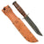 Original U.S. WWII Navy Mk. II KA-BAR Blade-Marked Fighting Knife by Camillus with U.S.N. Marked Sheath - Excellent