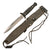 Original U.S. Post-Vietnam War Era Gerber Guardian II Combat Knife by R.W. Loveless in Sheath - Interesting Rune Handle Inscriptions Original Items