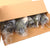Original U.S. Vietnam War Box of 8 NOS Jungle Boonie Hats with Insect Nets by Metz of California - Size 6 ⅜ - Dated December 1970