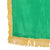 Original U.S. Operation Enduring Freedom OEF Transitional Islamic State of Afghanistan National Flag with Fringe - USGI Bringback - 37 ½ x 62”