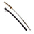 Original WWII Japanese Army Type 95 NCO Aluminum Handle Katana Sword with Scabbard - Matched Serial 47864