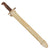 Original U.S. WWI USMC USN M1905 Springfield 16" Parade Bayonet Marked RIA with White M1910 Scabbard - Dated 1918