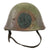 Original Netherlands WWII Dutch M23/27 Steel Helmet With Badge and Original Paint Original Items