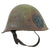 Original Netherlands WWII Dutch M23/27 Steel Helmet With Badge and Original Paint Original Items