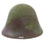 Original Netherlands WWII Dutch M23/27 Steel Helmet With Badge and Original Paint Original Items