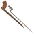 Original U.S. Civil War Springfield .58 Caliber Rifled Musket Model 1855 Socket Bayonet with Early Two-Rivet Scabbard