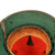 Original German WWII March 1942-Dated 2nd Model Afrikakorps DAK Sun Helmet by F.ST.L with Tinted Goggles - Size 56