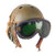 Original U.S. WWII M38 Tanker Helmet by Rawlings with M-1944 Goggles