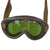 Original U.S. WWII M38 Tanker Helmet by Rawlings with M-1944 Goggles