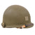 Original U.S. Cold War Era 28th Infantry Division Captain’s Rear Seam Swivel Bale M1 Helmet with Updated MSA Liner
