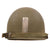 Original U.S. Cold War Era 28th Infantry Division Captain’s Rear Seam Swivel Bale M1 Helmet with Updated MSA Liner