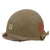 Original U.S. Cold War Era 28th Infantry Division Captain’s Rear Seam Swivel Bale M1 Helmet with Updated MSA Liner