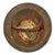 Original U.S. WWI “Old Hickory” 30th Division Camouflage-Painted M1917 Doughboy Helmet with Vertical Insignia