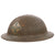 Original U.S. WWI M1917 4th Division Doughboy Helmet with Painted Insignia & Detached Liner - Ivy Division