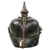 Original Imperial German WWI Prussian EM/NCO Infantry M1915 Pickelhaube Spiked Helmet with Cockades - Dated 1915 Original Items